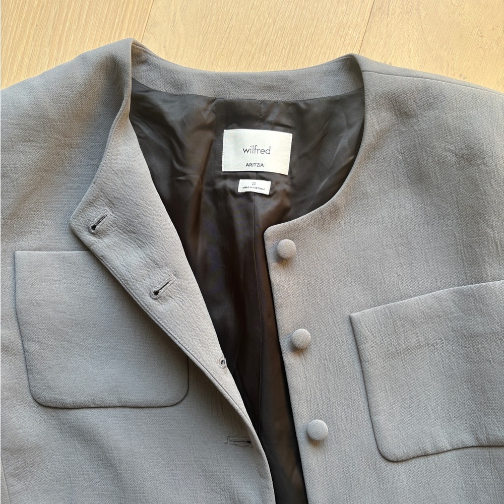 Wilfred Paradox Jacket – Crepette™ Japanese Crepe Blazer - Picture 3 of 11